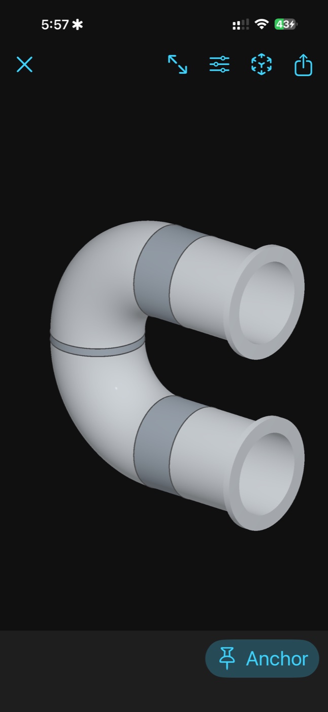 Interactive 3D spool view